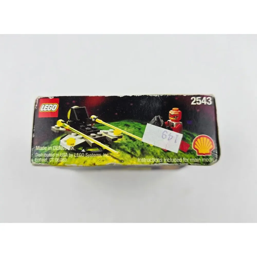 Lego 2543 Alien Space Ship Place Shell Oil, New in box sealed